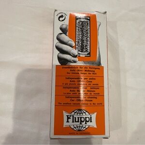 Vintage German Fluppi Brush Sweeper Lint Brush Roller Germany Auto Billiards NEW